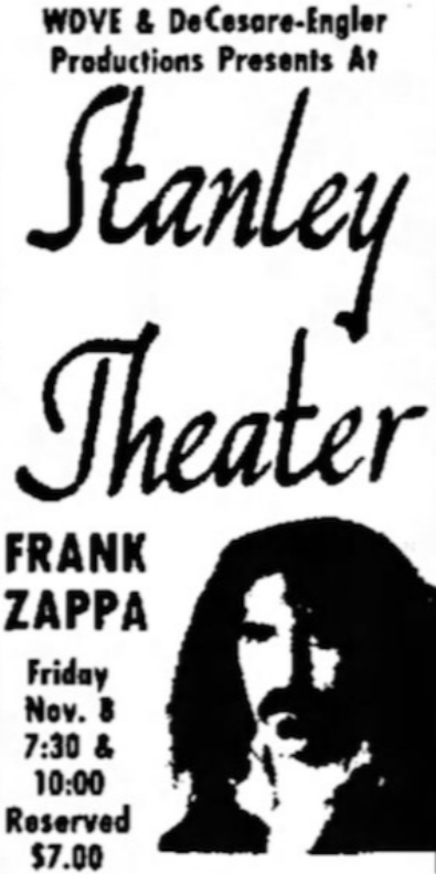 05/11/1977Stanley theater, Pittsburgh, PA (wrong date)